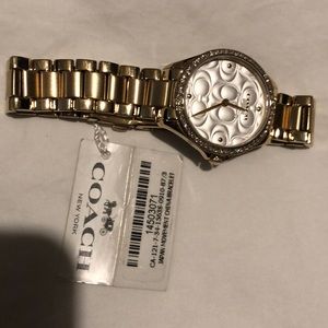 Coach Gold Watch
